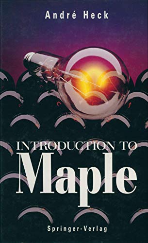 9780387976624: Introduction to Maple