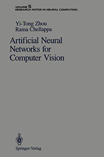 Beispielbild fr Artificial Neural Networks for Computer Vision (Research Notes in Neural Computing) zum Verkauf von Ammareal