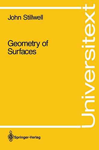 Beispielbild fr Geometry of Surfaces (Universitext) zum Verkauf von WorldofBooks