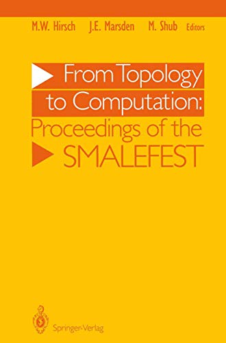 9780387979328: From Topology to Computation: Proceedings of the Smalefest: International Research Conference : Papers