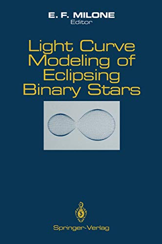 Beispielbild fr Light Curve Modeling Of Eclipsing Binary Stars zum Verkauf von Basi6 International