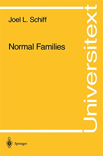 Normal Families - Schiff, Joel