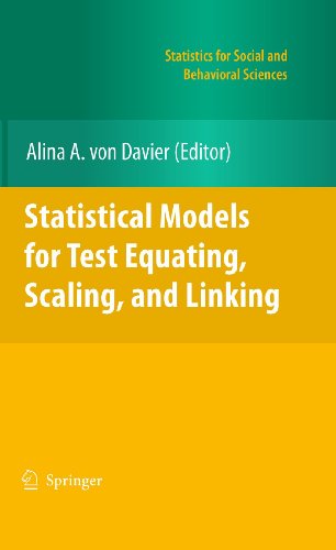 Imagen de archivo de Statistical Models for Test Equating, Scaling, and Linking a la venta por ThriftBooks-Atlanta