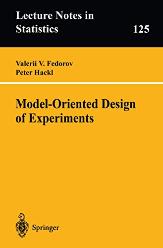 Imagen de archivo de Model-Oriented Design of Experiments (Lecture Notes in Statistics, 125) a la venta por HPB-Red