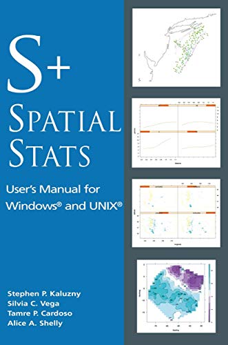 S+SpatialStats: User's Manual for Windows® and UNIX®
