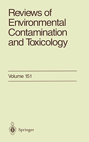 Beispielbild fr Reviews of Environmental Contamination and Toxicology 151 zum Verkauf von Green Street Books