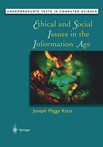 Imagen de archivo de Ethical And Social Issues In The Information Age a la venta por Basi6 International
