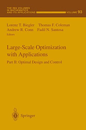 Immagine dell'editore per Large-Scale Optimization with Applications Pt. 1 : Optimization in Inverse Problems and Design venduto da Better World Books