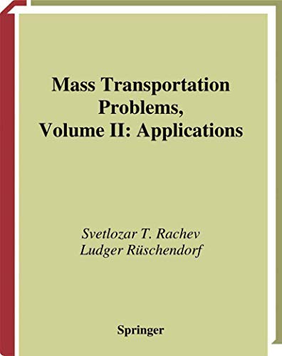Stock image for Mass Transportation Problems for sale by Books Puddle