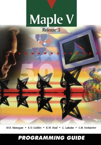 Beispielbild fr Maple V Programming Guide zum Verkauf von medimops