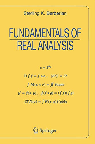 Imagen de archivo de Fundamentals of Real Analysis (Universitext) a la venta por BooksRun