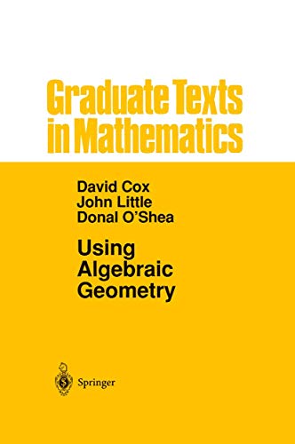 9780387984872: Using Algebraic Geometry: Vol 185