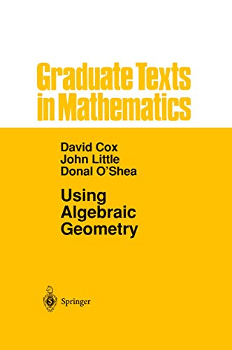 Beispielbild fr Using Algebraic Geometry zum Verkauf von Reader's Corner, Inc.
