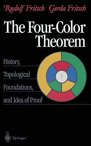 Imagen de archivo de The Four-Color Theorem: History, Topological Foundations, and Idea of Proof a la venta por HPB-Red