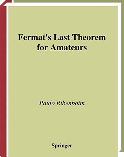 Imagen de archivo de Fermat's Last Theorem For Amateurs a la venta por Mount Angel Abbey Library