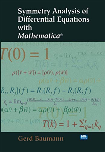 Stock image for Symmetry Analysis of Differential Equations with Mathematica for sale by Buchmarie