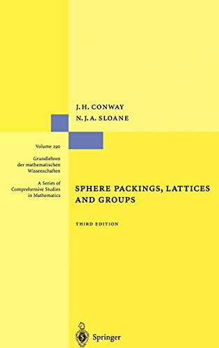 Beispielbild fr Sphere Packings, Lattices and Groups zum Verkauf von Revaluation Books