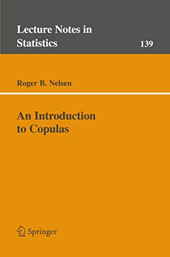 Imagen de archivo de An Introduction to Copulas: v. 139 (Lecture Notes in Statistics) a la venta por WorldofBooks