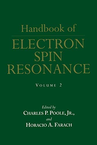 9780387986609: Handbook of Electron Spin Resonance: Volume 2