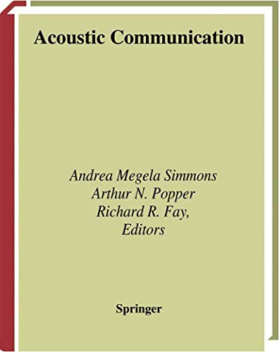 Imagen de archivo de Acoustic Communication (Springer Handbook of Auditory Research, 16) a la venta por Anybook.com