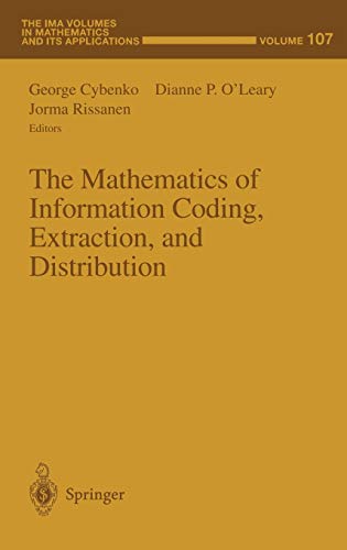 Imagen de archivo de The Mathematics of Information Coding, Extraction, and Distribution a la venta por Ammareal