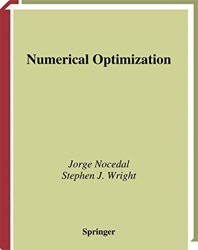 9780387987934: Numerical Optimization