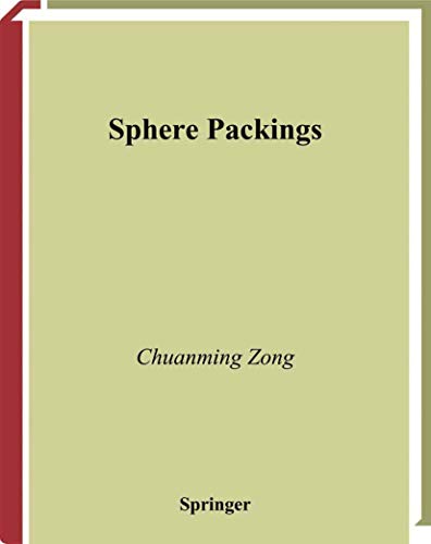 Imagen de archivo de Sphere Packings a la venta por Books Puddle