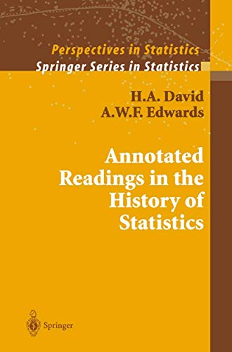 Imagen de archivo de Annotated Readings in the History of Statistics a la venta por Books Puddle