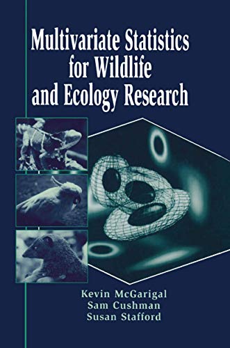 9780387988917: Multivariate Statistics for Wildlife and Ecology Research