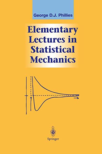 Imagen de archivo de Elementary Lectures in Statistical Mechanics a la venta por Books Puddle