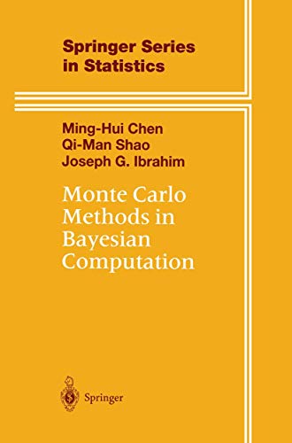 Stock image for Monte Carlo Methods in Bayesian Computation (Springer Series in Statistics) for sale by HPB-Red