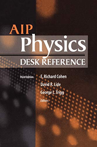 Stock image for AIP Physics Desk Reference (Physicist's Desk Reference) for sale by HPB-Red