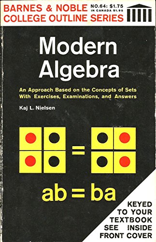 Beispielbild fr Modern Algebra (College Outline) zum Verkauf von ThriftBooks-Atlanta