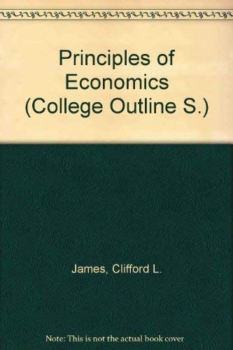 Stock image for Principles of Economics (College Outline) for sale by Wonder Book