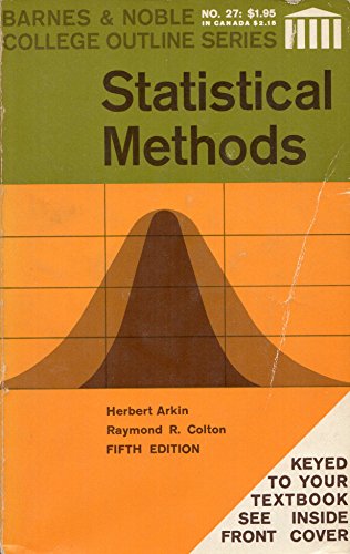 9780389001195: Statistical Methods (College Outline)