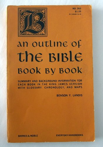 9780389002086: Outline of the Bible Book by Book