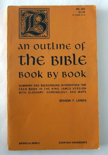 Stock image for Outline of the Bible Book by Book for sale by Wonder Book