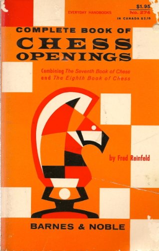 9780389002291: Complete Book Of Chess Openings