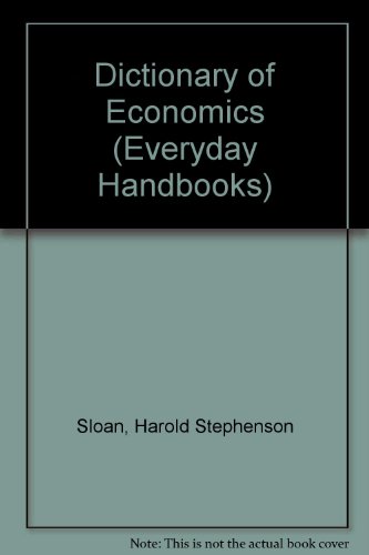 Stock image for Dictionary of Economics for sale by gearbooks