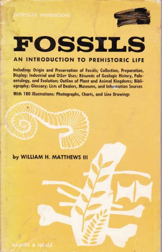 Stock image for fossils: an introduction to prehistoric life for sale by Redux Books