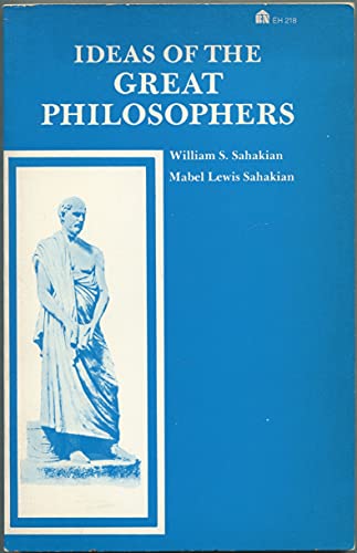 Beispielbild fr Ideas of the Great Philosophers zum Verkauf von Wonder Book