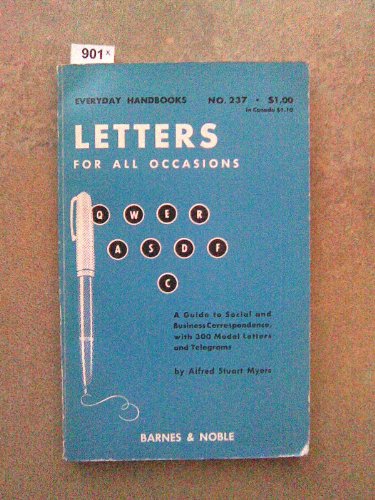 9780389002604: Letters for All Occasions (Everyday Handbooks)
