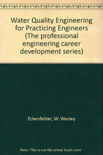 Stock image for Water quality engineering for practicing engineers for sale by Adkins Books