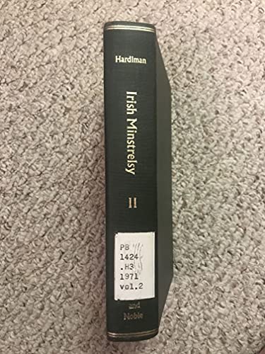 9780389010418: Irish minstrelsy;: Or, Bardic remains of Ireland, with English poetical translations