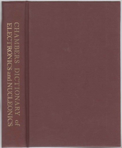 Beispielbild fr Dictionary of Electronics and Nucleonics zum Verkauf von UHR Books