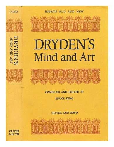 9780389039853: Dryden's mind and art; essays; edited by Bruce King