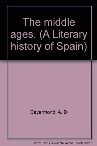 9780389041849: A Literary History of Spain: The Middle Ages