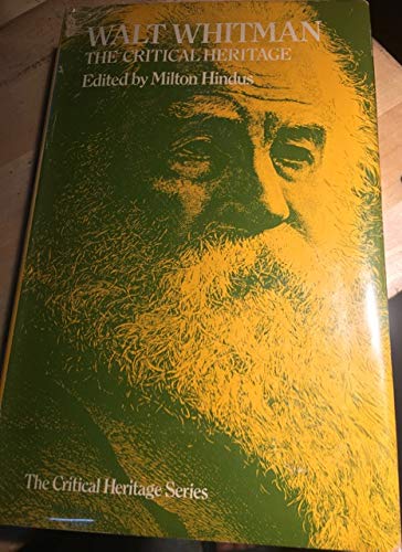Stock image for Walt Whitman: The Critical Heritage for sale by JP Books