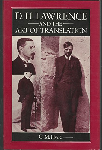 Stock image for D. H. Lawrence And The Art Of Translation for sale by Willis Monie-Books, ABAA