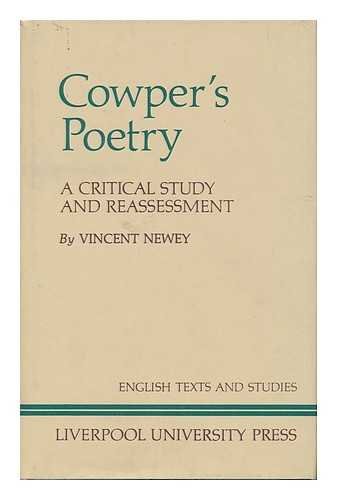 Beispielbild fr Cowper's Poetry: A Critical Study and Reassessment (Liverpool English Texts and Studies, 20) zum Verkauf von Books From California